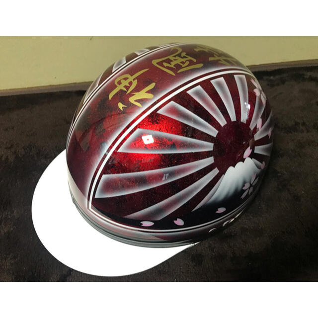 神風 7色ラメ 富士日章 コルク半 ヘルメット の通販 by paint｜ラクマ