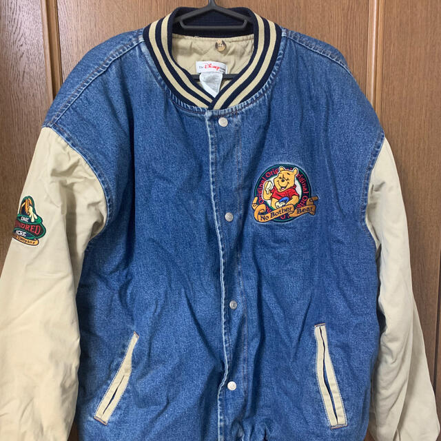 Disney - プーさん デニムスタジャンの通販 by はねしょっぷ