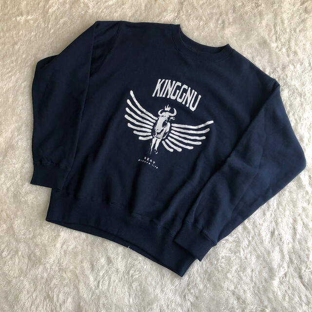 新品 king gnu キングヌー 飛行艇 トレーナー スウェット M グッズの