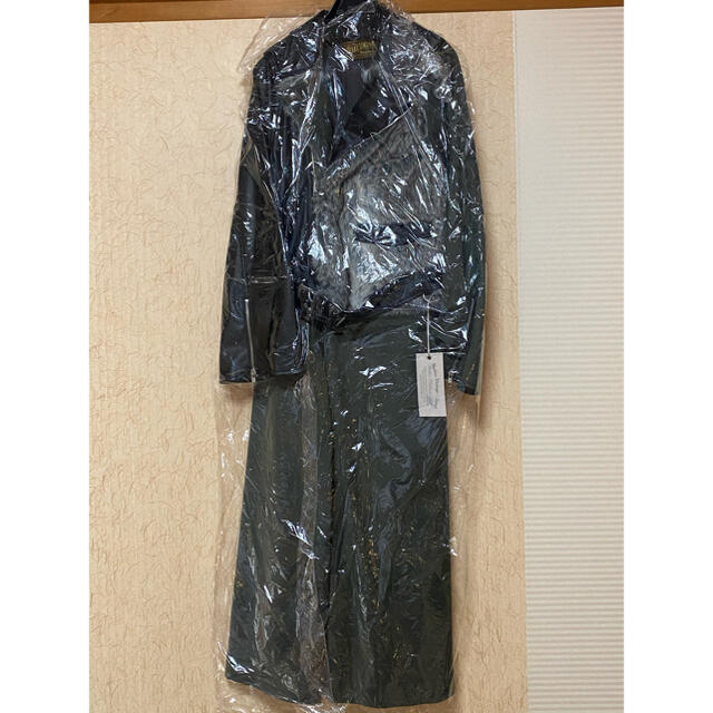 la belle Etude - 【Belle vintage】異素材ドッキングトレンチコートの