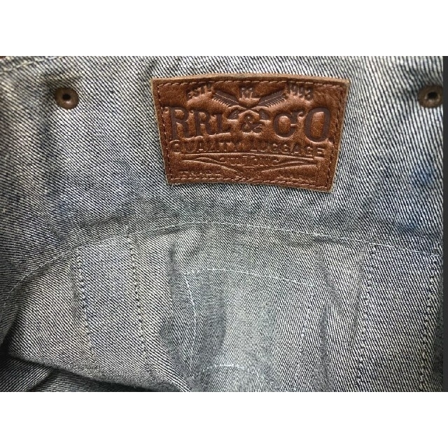 RRL - ヴィンテージ RRL 限定Lot デニム&レザー トート ショルダー