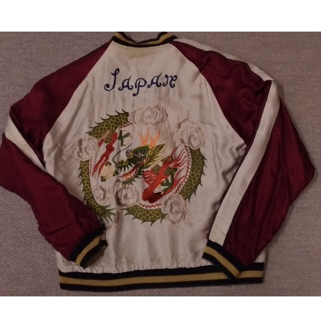 Talor Toyo - TAILOR東洋 アセテート製 リバーシブルスカジャン 鷹 龍