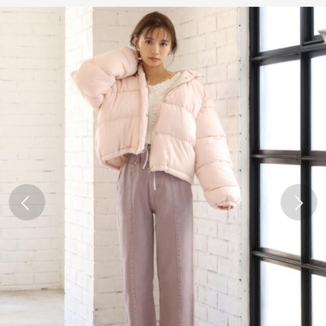 NICE CLAUP - ピンクダウンの通販 by mingppippi's shop｜ナイ