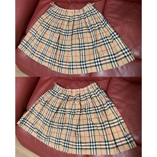 BURBERRY - Burberry バーバリー ヴィンテージチェック プリーツ