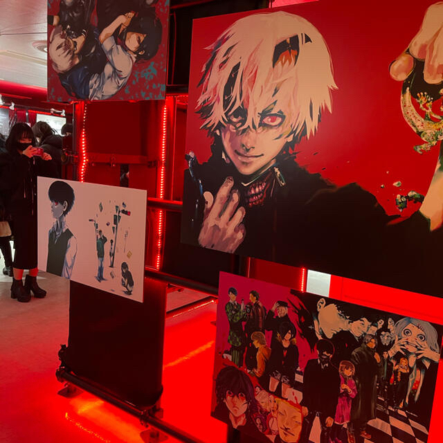 石田スイ展 東京喰種 白金木 B2ポスター！の通販 by ラクマは理不尽