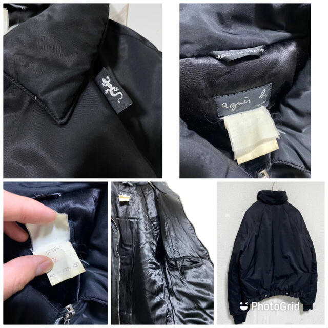 agnes b. - vintage 90s フランス製 アニエスベー ショート丈 ブラック