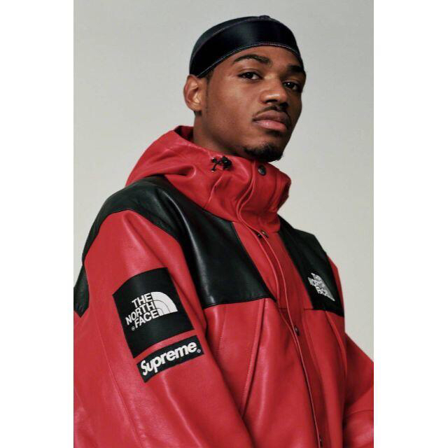 Supreme - シュプリーム ノースフェイス レザー マウンテンパーカーの