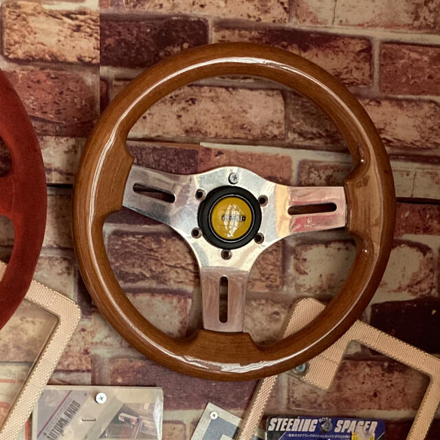 oba オバ ステアリング ハンドル 小径 旧車 30パイ 30cmの通販 by K's