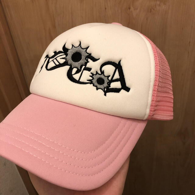 IDEASWAM メッシュキャップ（ピンク）LEX等着用の通販 by とっきー's