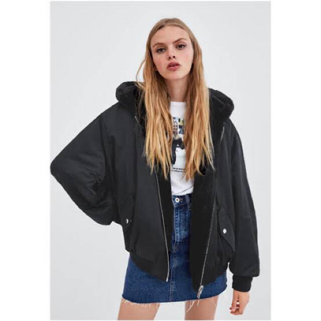 ZARA - ZARA リバーシブルボンバージャケットの通販 by nissy's shop