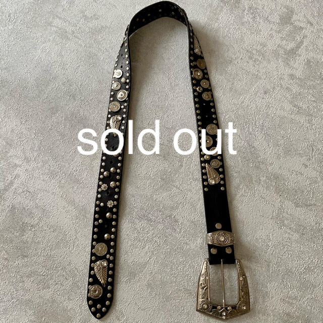 JOHN LAWRENCE SULLIVAN - スタッズベルト ヴィンテージ 90s 00s toga