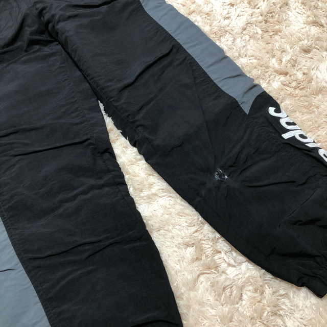 Supreme - supreme サイドロゴトラックパンツ 黒 Sの通販 by hlsg's