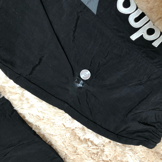 Supreme - supreme サイドロゴトラックパンツ 黒 Sの通販 by hlsg's