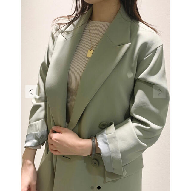 Mila Owen - ミラオーウェン 3点SETスーツジャケット ミント グリーン