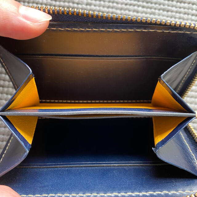 GANZO - GANZO L字ファスナー小銭入れ 横浜高島屋限定 ネイビー