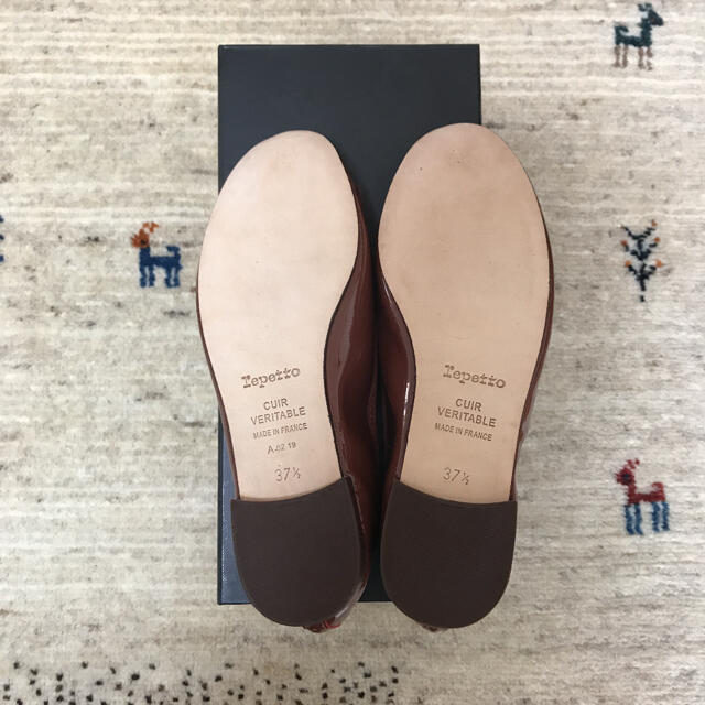 repetto - 【新品未使用】レペット エナメル バレエシューズ サイズ