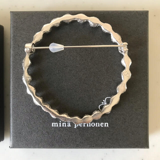 mina perhonen - ミナペルホネン タンバリン シルバー ブローチの通販