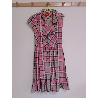 Vivienne Westwood（ひざ丈ワンピース ・ ピンク/桃色系）のフリマ