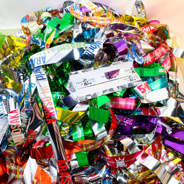 Johnny's - 嵐 ツアー 銀テープ 落下物 大量 まとめて セットの通販 by