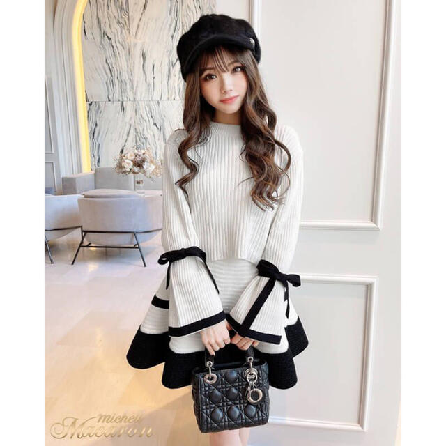 michellMacaron - 最終値下げ☆ミシェルマカロン☆ニットセットアップ