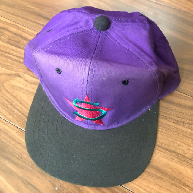 STUSSY - 90's stussy キャップ ヤケあり 旧タグデッドストックものの