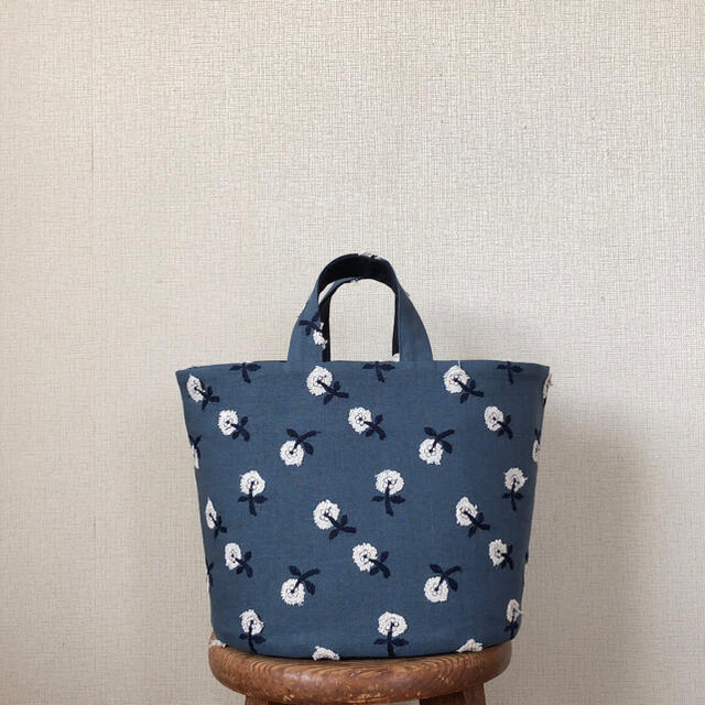 ハンドメイド＊skipトートバッグ minaperhonen