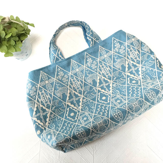 ミナペルホネン⚫︎ハンドメイド⚫︎2way tape bag light ミナ