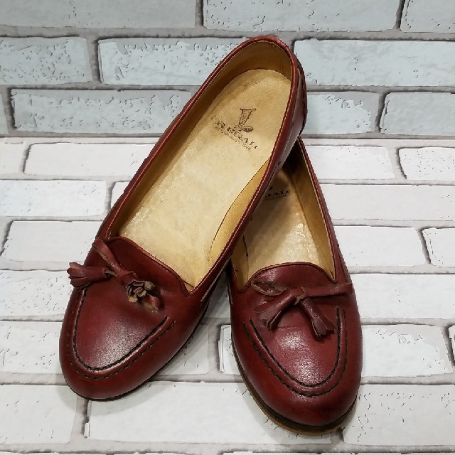 REGAL - 【REGAL】 リーガル タッセルローファー モカシン 赤茶 23