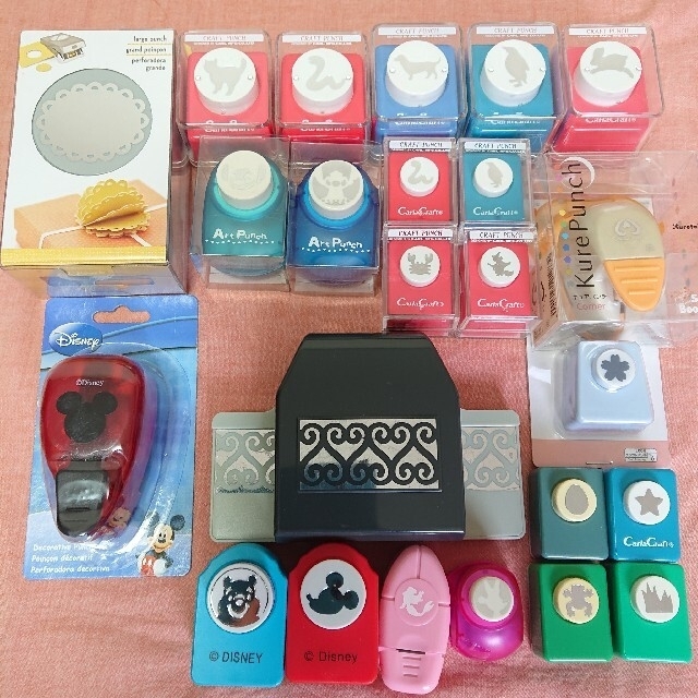 Disney - 【新品未使用と中古】クラフトパンチ 中古のおまけ