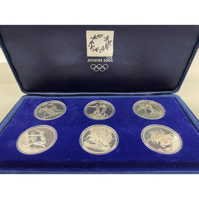 銀貨セット 2004アテネデザイン 2枚 銀貨セット 2004アテネデザイン 2