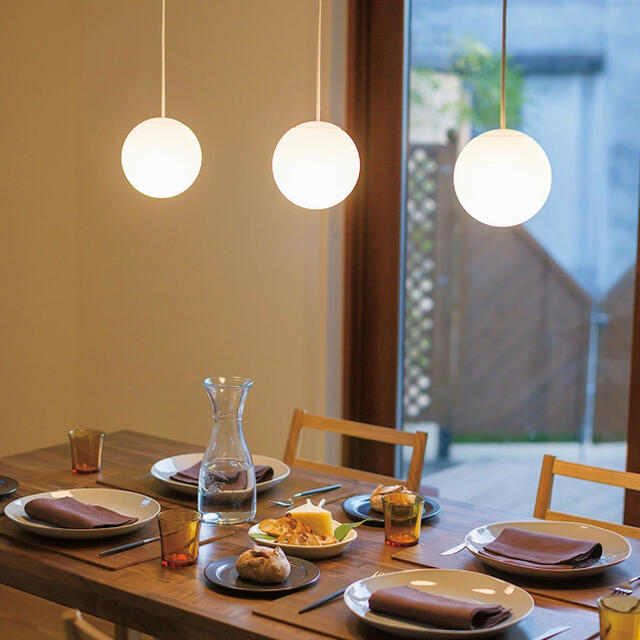 MUJI (無印良品) - 無印良品 ペンダントライト丸・S／カバー：透過