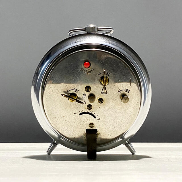 SEIKO - 精工舎/SEIKOSHA コメット ゼンマイ式置時計 目覚まし時計 手