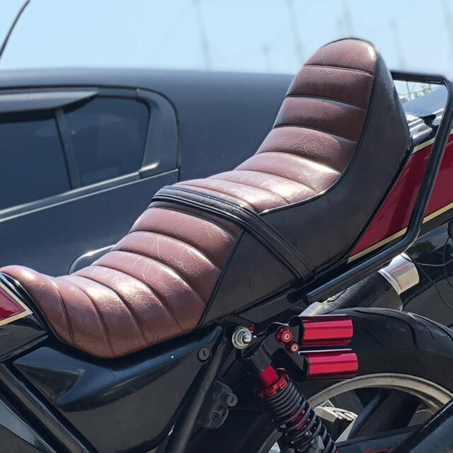 zrx400 三段シート カワサキ - ZRX400 チョビ三段シートの通販 by あっとま