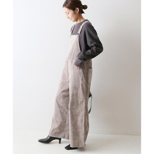 FRAMeWORK - FRAMeWORK ダメージベルベットオーバーオールの通販 by