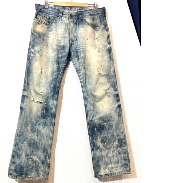 DIESEL - DIESEL☆デニム☆ブリーチ☆ケミカル☆エイジング