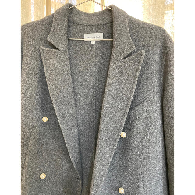 MADISONBLUE - マディソンブルー パールボタンコートの通販 by jurii