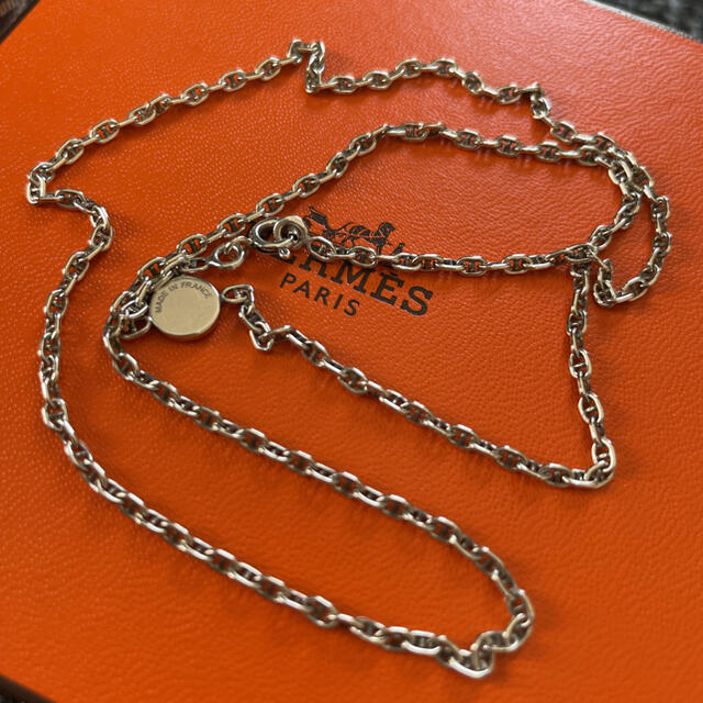 HERMES - hermes シェーヌダンクル ネックレス 50cm 希少 ヴィンテージ