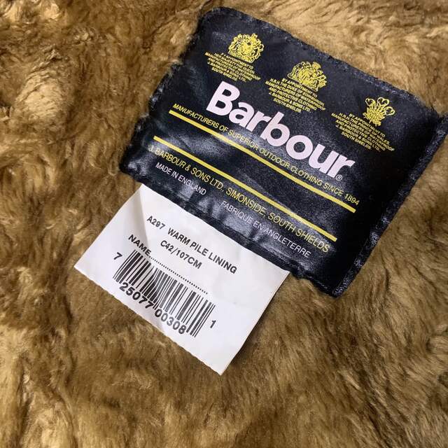 Barbour - 90s Barbour WARM PILELINING バブアーライナー C42の通販