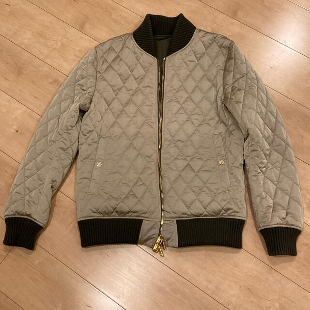 1piu1uguale3 - 1piu1uguale3 リバーシブル MA-1 カーキ ゴールド L