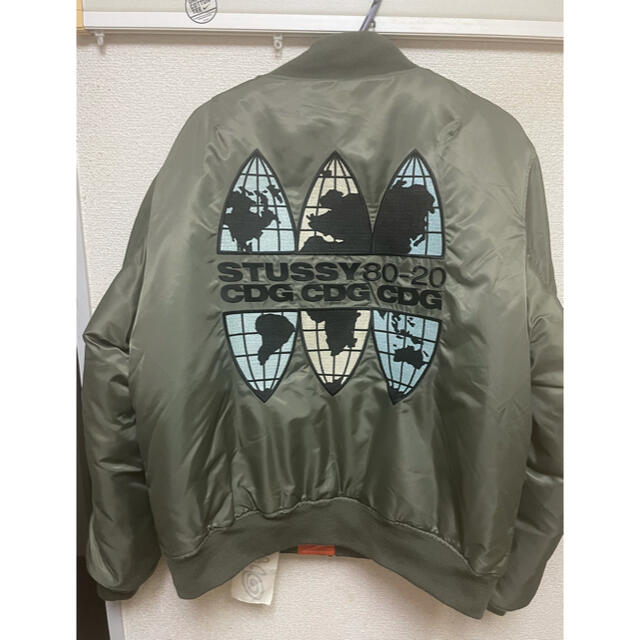 STUSSY - stussy cdg ma-1 jacket 40周年の通販 by GASマウス's shop