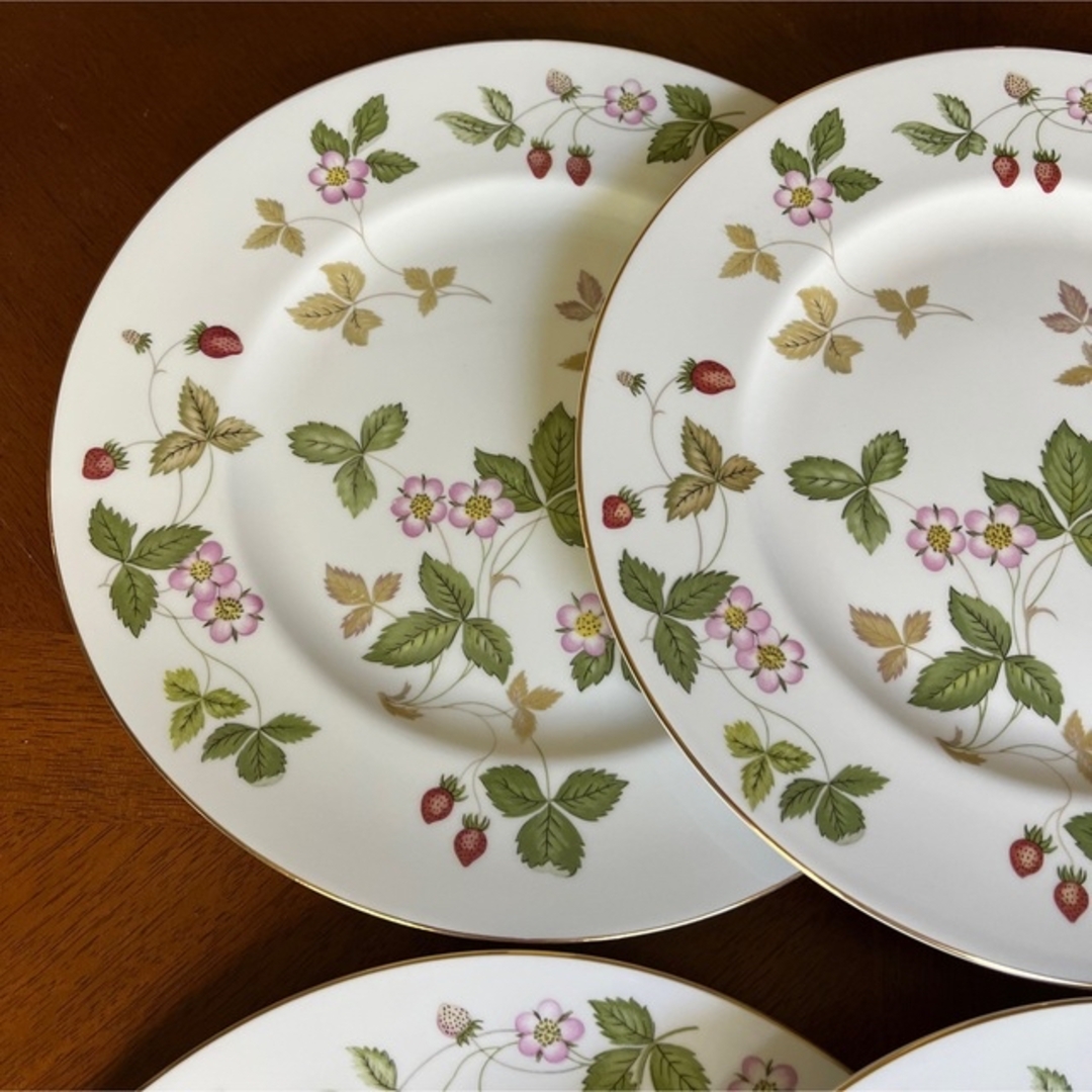 WOOD WOOD - 【黒壺美品】ウェッジウッド☆ワイルドストロベリー