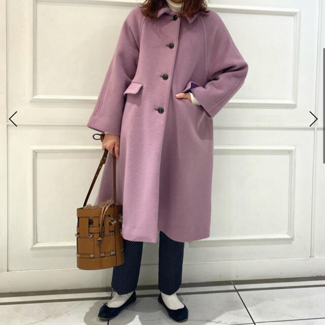 SLOBE IENA - 完売商品♡襟付きラグランAラインコートの通販 by いい