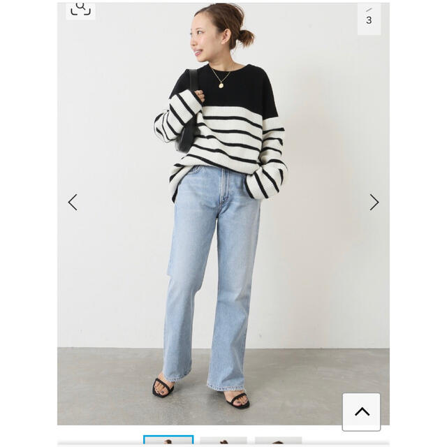 DEUXIEME CLASSE - ドゥーズィエムクラス ボーダーニットの通販 by