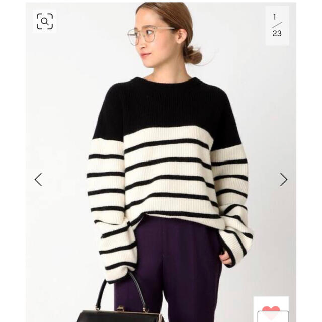 DEUXIEME CLASSE - ドゥーズィエムクラス ボーダーニットの通販 by