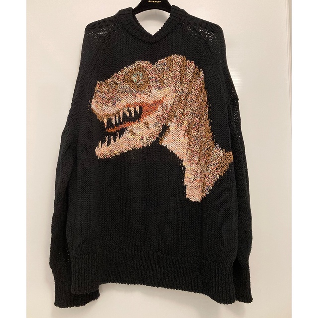 HYKE - 2021SS フォトコピュー photocopieu 恐竜ニット 黒の通販 by