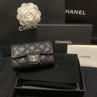 CHANEL - 新品☆CHANELシャネル 4連キーケース 激レアキャビアスキン