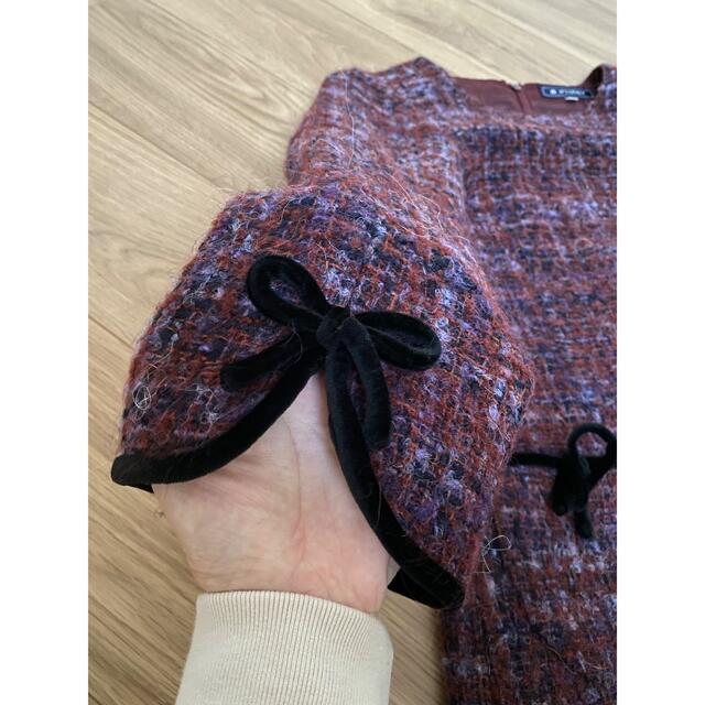 M'S GRACY - 【専用】エムズグレイシー ワンピース チェック 冬