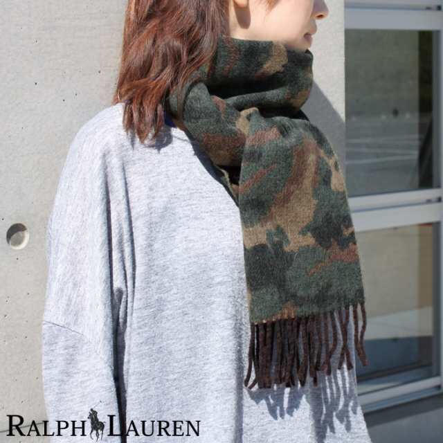 POLO RALPH LAUREN - ラルフローレン カモフラ 迷彩柄 マフラーの通販