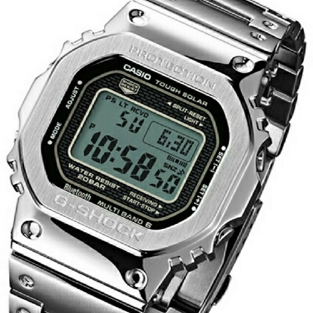 G-SHOCK - G-SHOCK フルメタル シルバー 木村拓哉 GMW-B5000D-1JFの