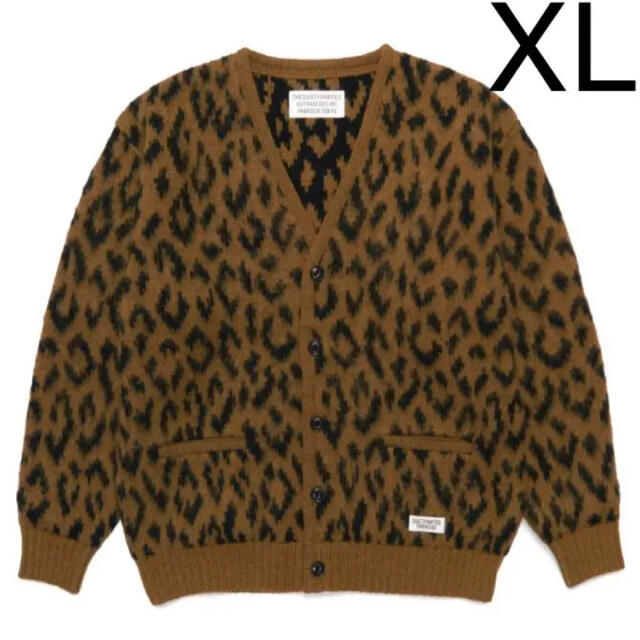 WACKO MARIA - XLサイズ wackomaria レオパード ヘビー モヘア